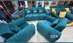 BOX HANDLE 3+1+1 SOFA SET AVAILABLE IN STARF FURNITURE &HOME DELIVERY