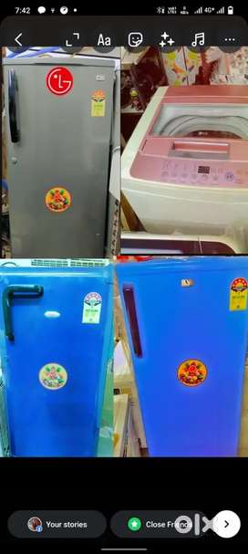 LG single door fridge good condition