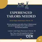 Tailor wanted