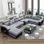 Silvester 12 Seater U Shaped Sofa for Living Room