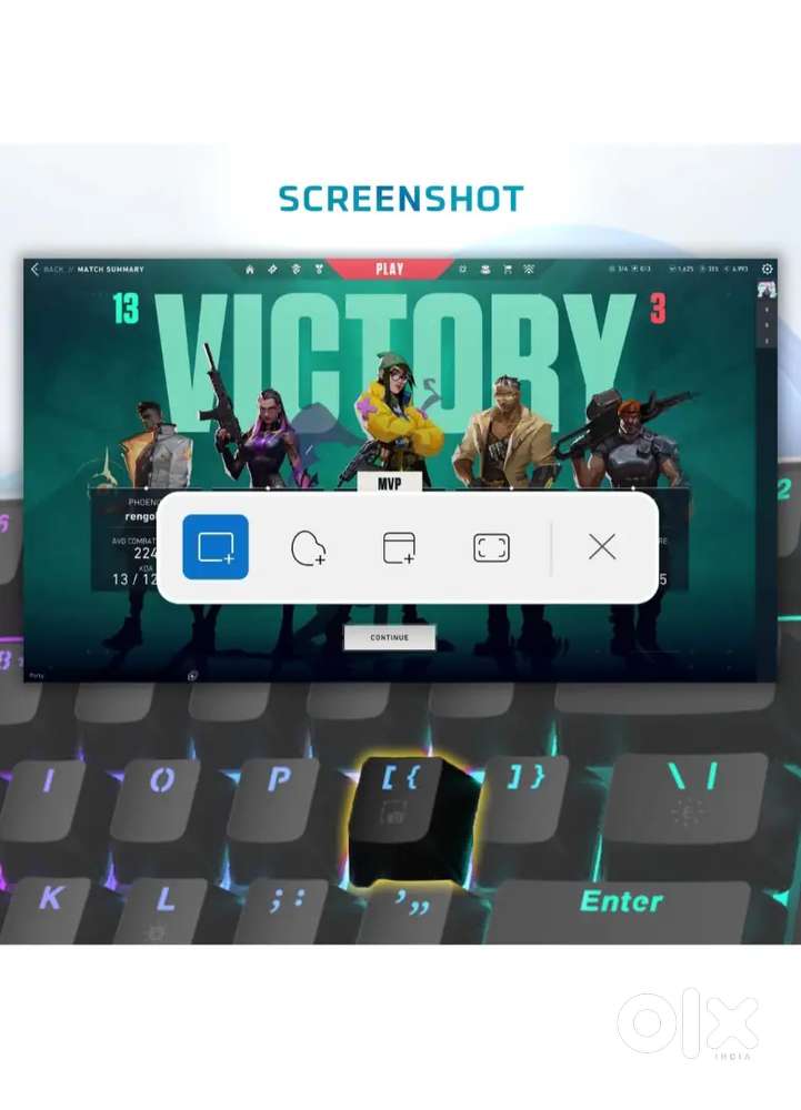 X2 Blue Switch (Black)