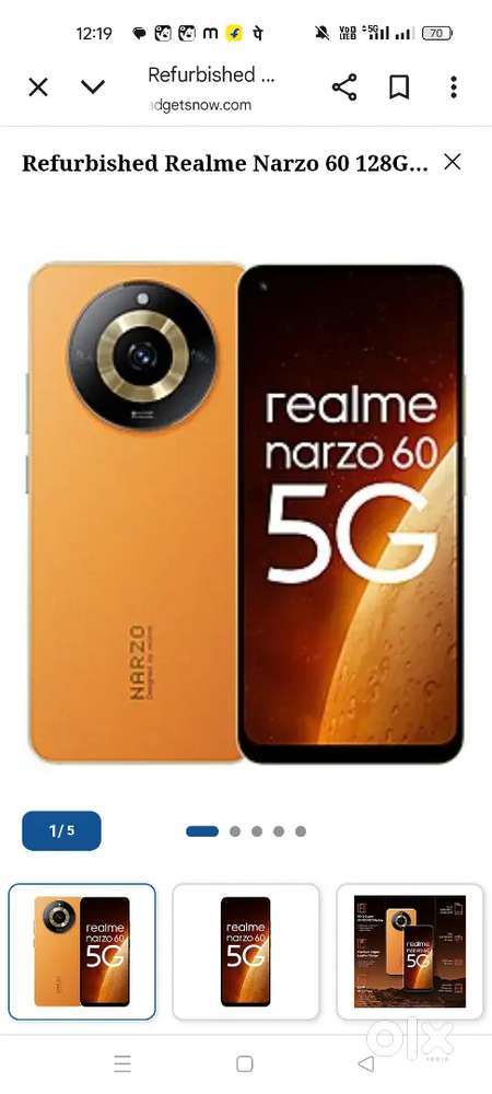 Realme nazro 60S 5G