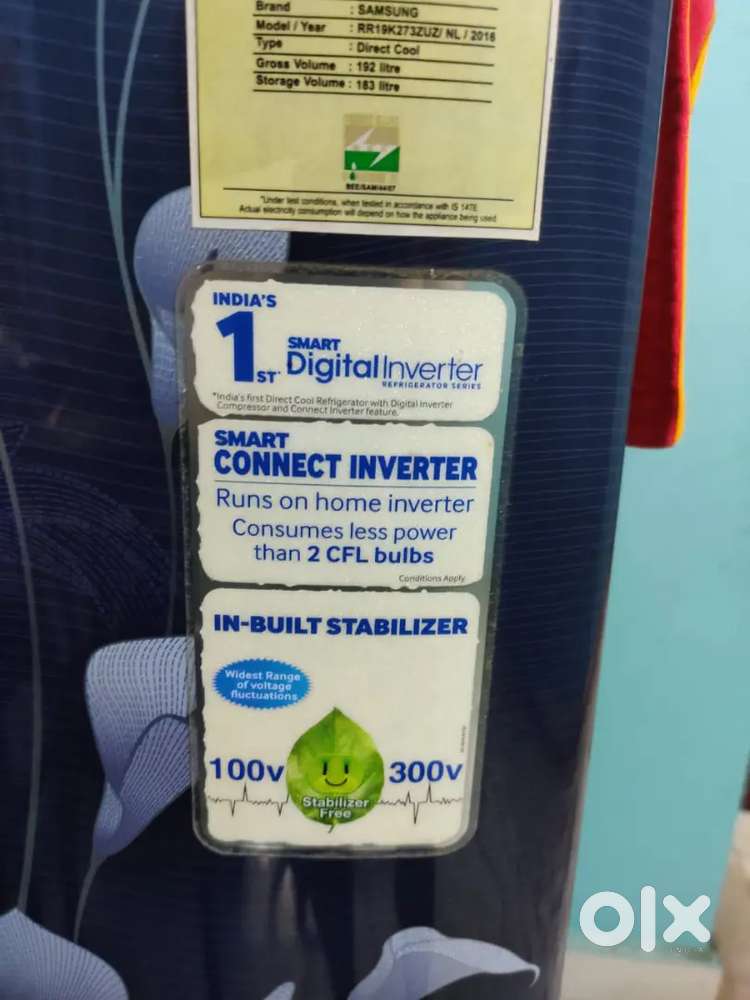 Workable 183 liter 5 star Samsuy fridge to sale
