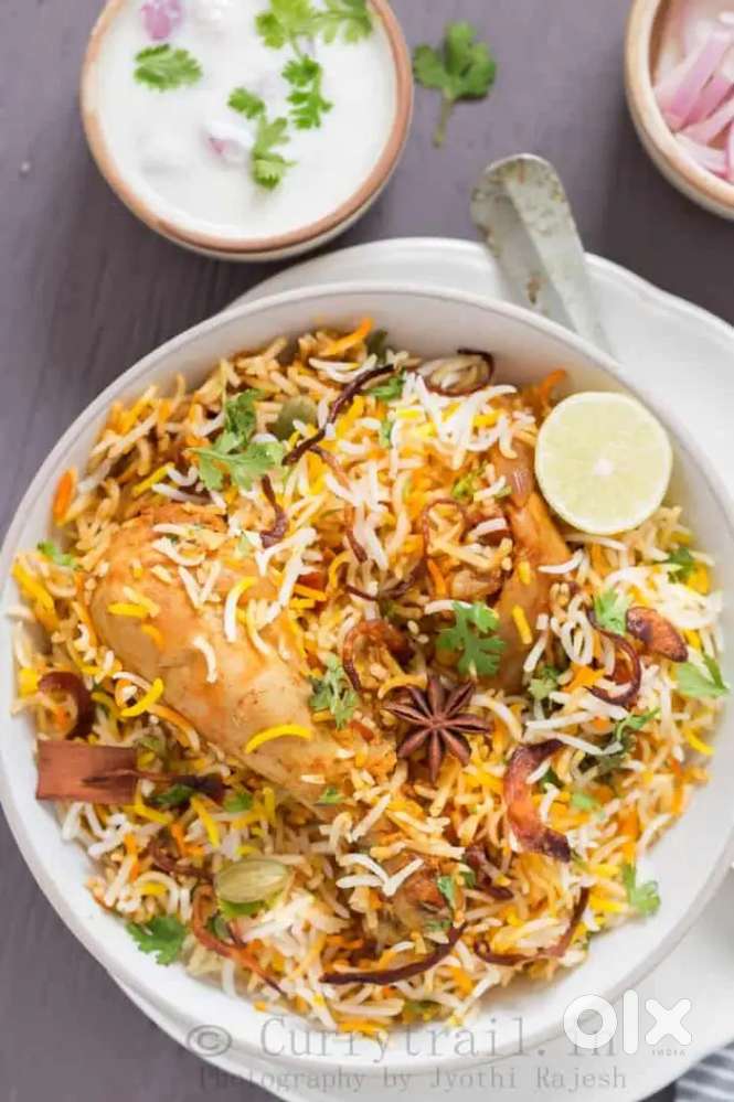 I'm fast food biriyani master experience 14year