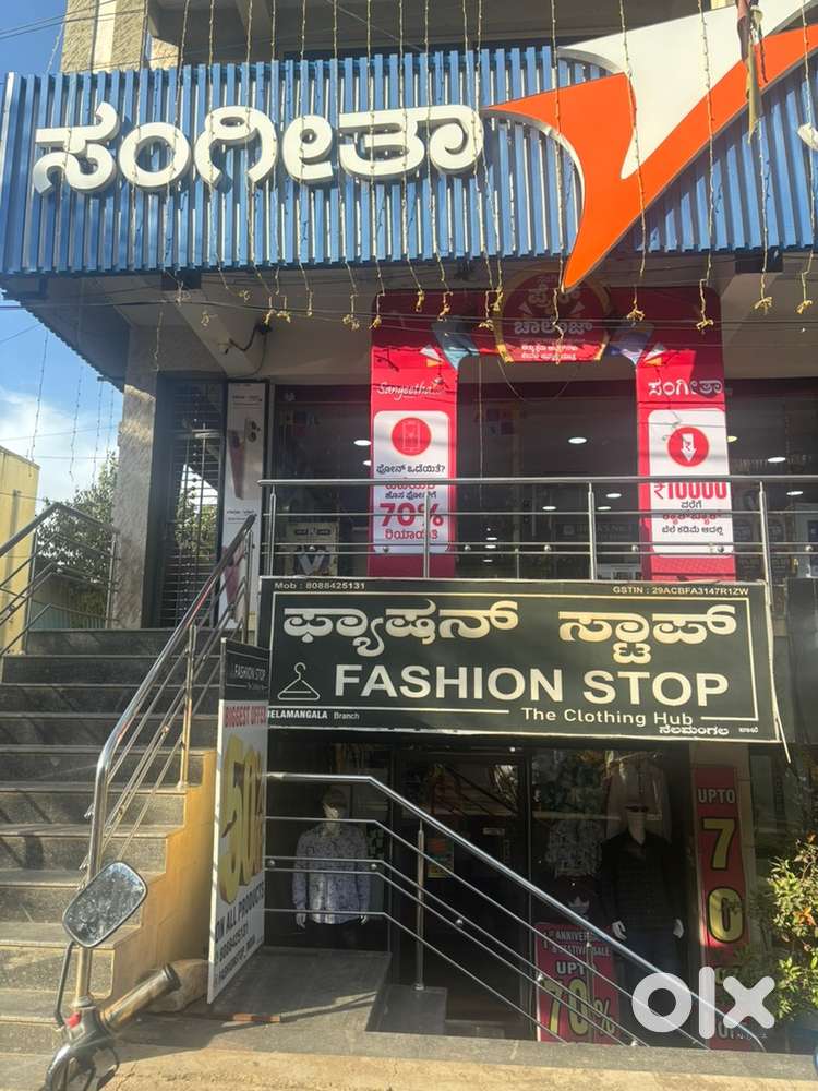 Fashion Stop Menswear Shop for Sale in Nelamangala