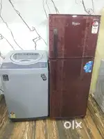 Whirlpool Master mind refrigerator & IFB new automatic washing machine