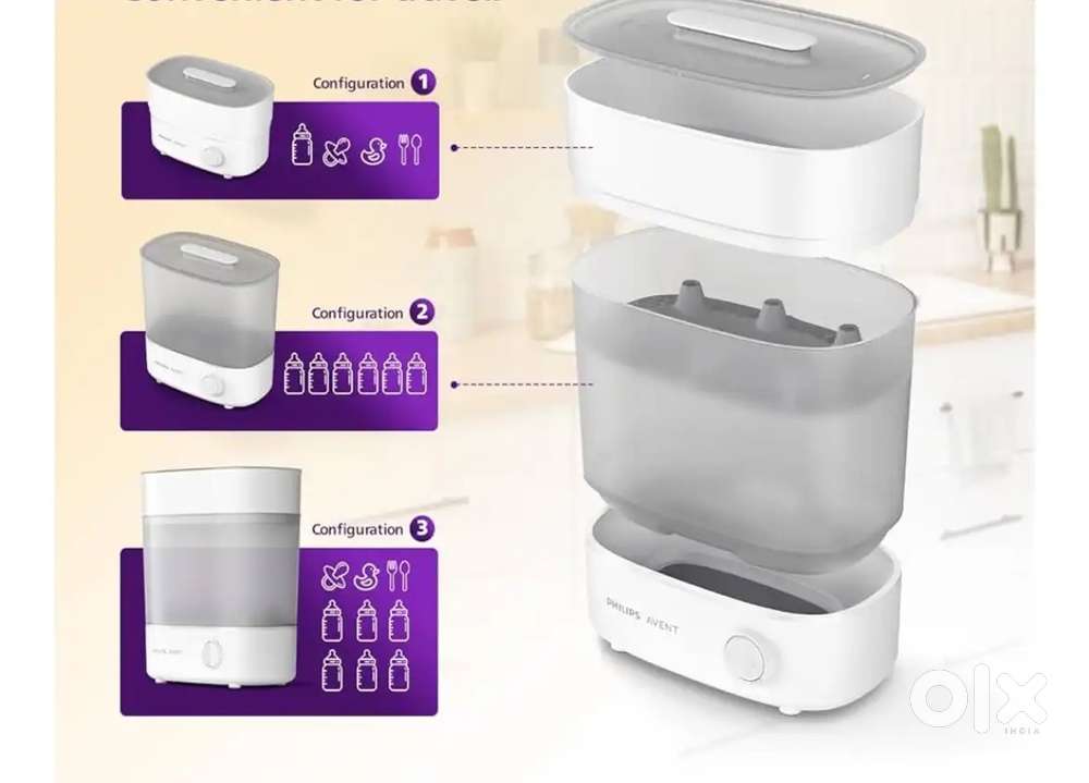 Philips brand Kids bottle - toys sterlizer