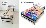 # Cot , Steel cot , Bed , Single , Double , Queen Fancy Bed New jer