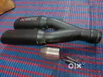 Akrapovic double baller silencer