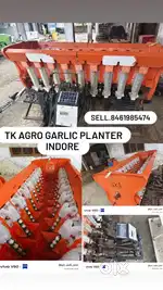 Tk agro garlic planter indore
