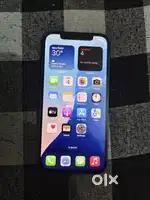 Almost New Iphone 12/128 GB (Blue) Along with 5 back covers for sale
