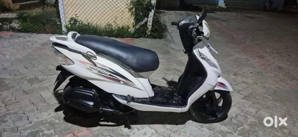 TVS WEGO; MODEL 2016; SELF ALLOY FRONT METER; WHITE COLOUR; BS3 MODEL
