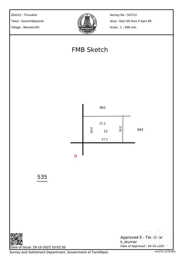 Patta Land sale - Highway Touch