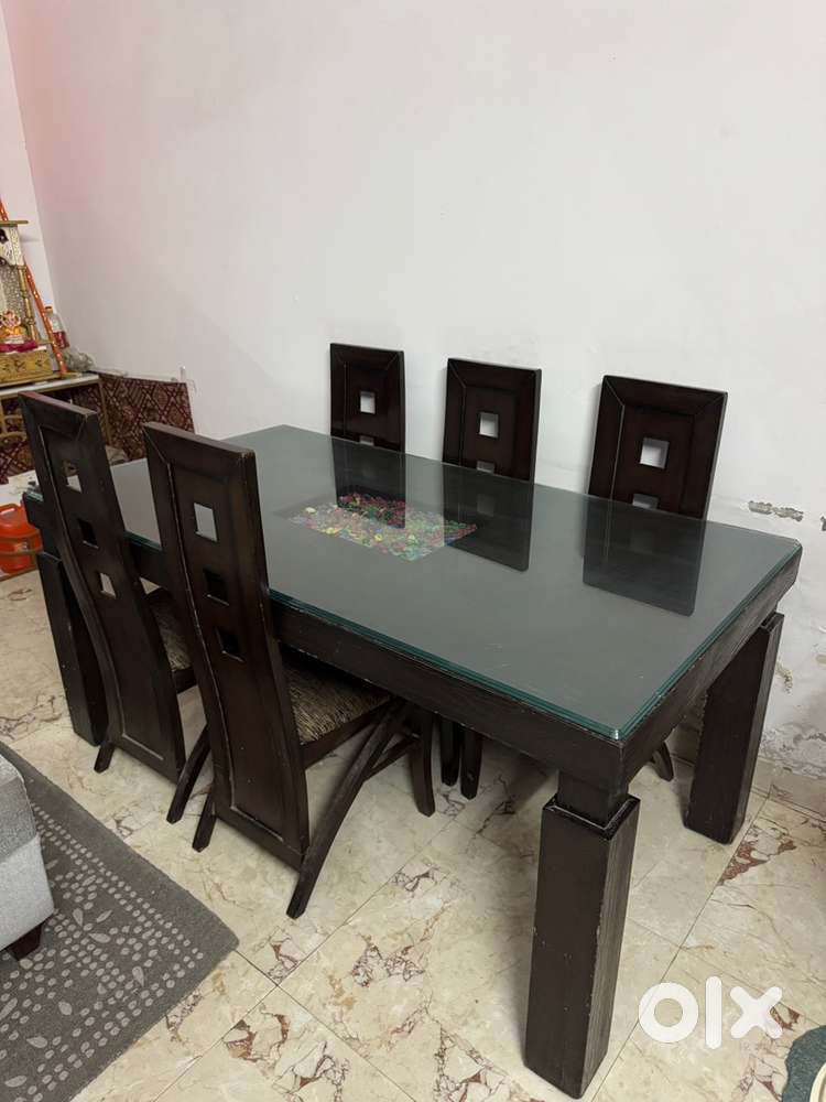 6 chair dining table