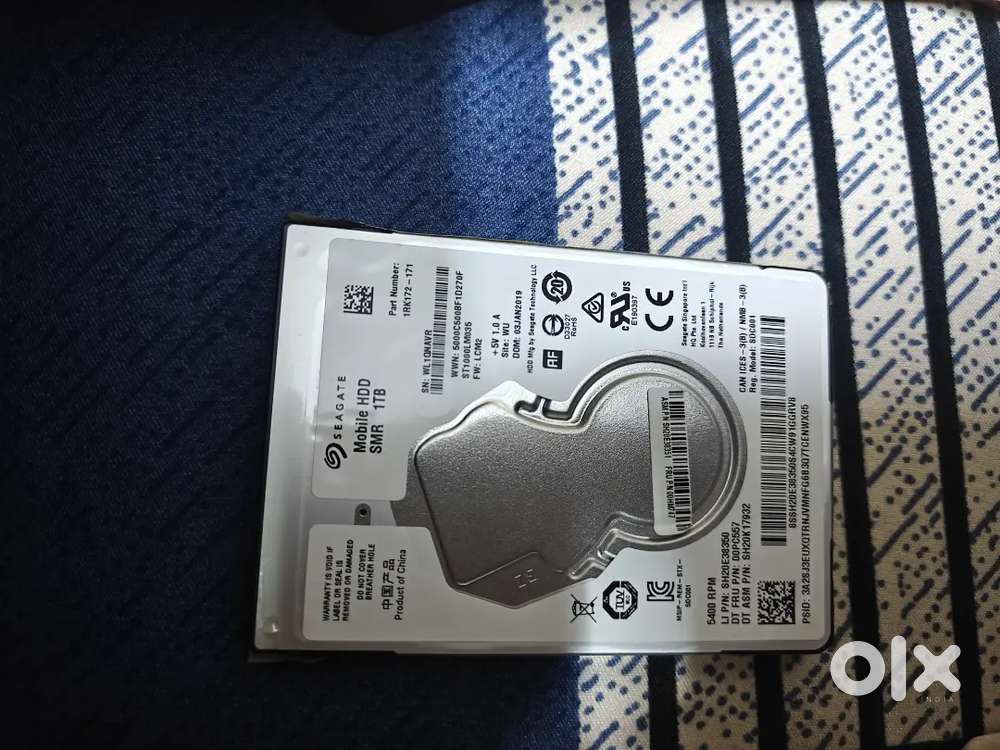 Seagate hard disk 1Tb