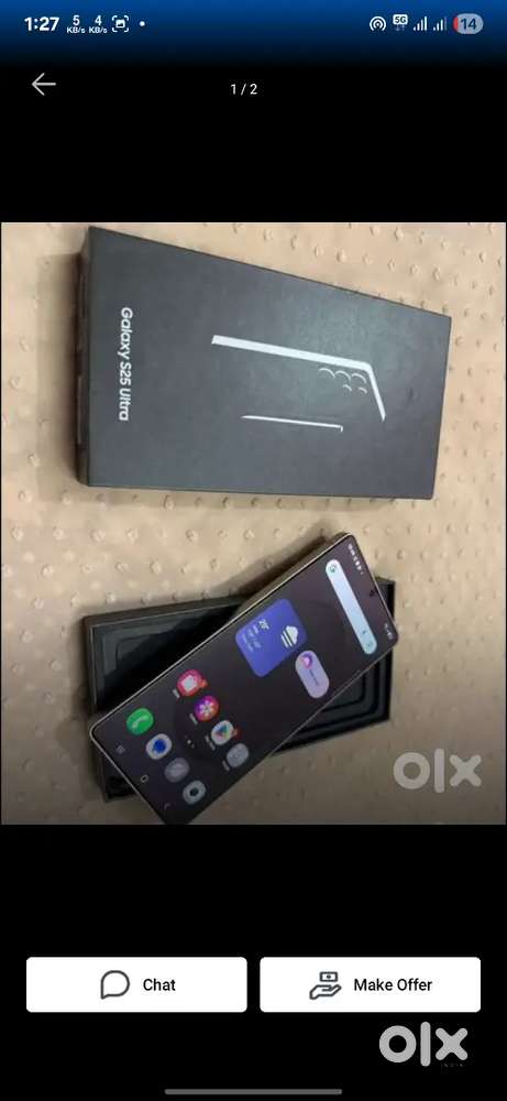 SAMSUNG S25 ULTRA 256 INDIAN WITH 7 MONTH WARRENTY BOX ACCESSORIES BIL