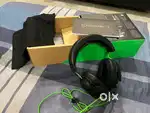 Razer Blackshark  v2 X wired gaming on ear headset black