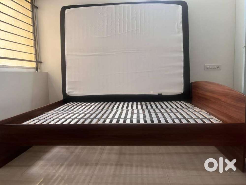 Queen size Ikea Cot and mattress