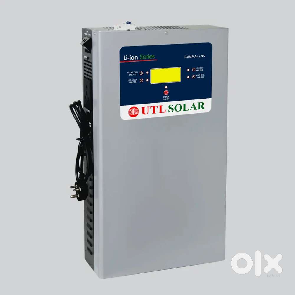 UTL GAMMA+ MPPT SOLAR INVERTER WITH INBUILT LITHIUM BATTERY