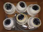 CCTV camera Hikvision with DVR 16pot and stand