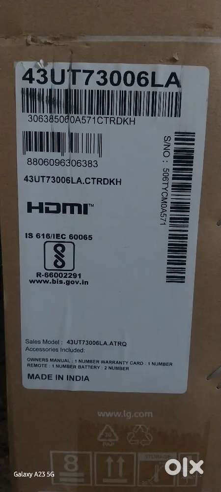 Urgent selling LG tv UHD