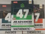 MTG- JEE ADVANCED 47 YEARS SOLUTIONS - 3 Books.