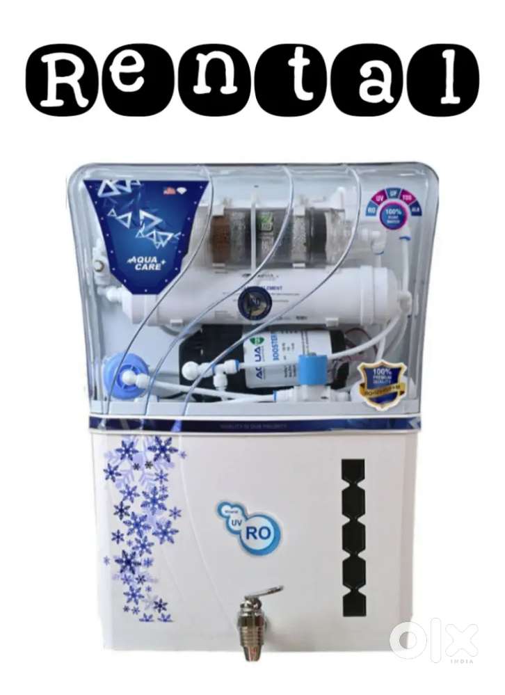 Ro water purifier available on rent