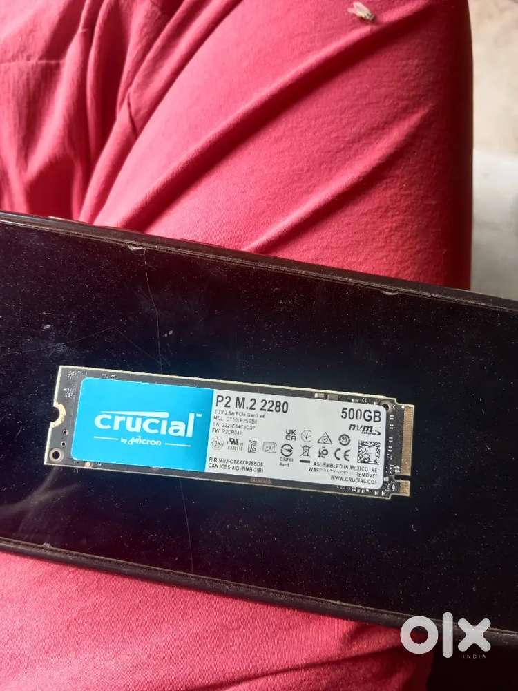 Crucial P2 500 GB M.2 NVM