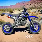 New not second hand dirt bike , home delivery avilable