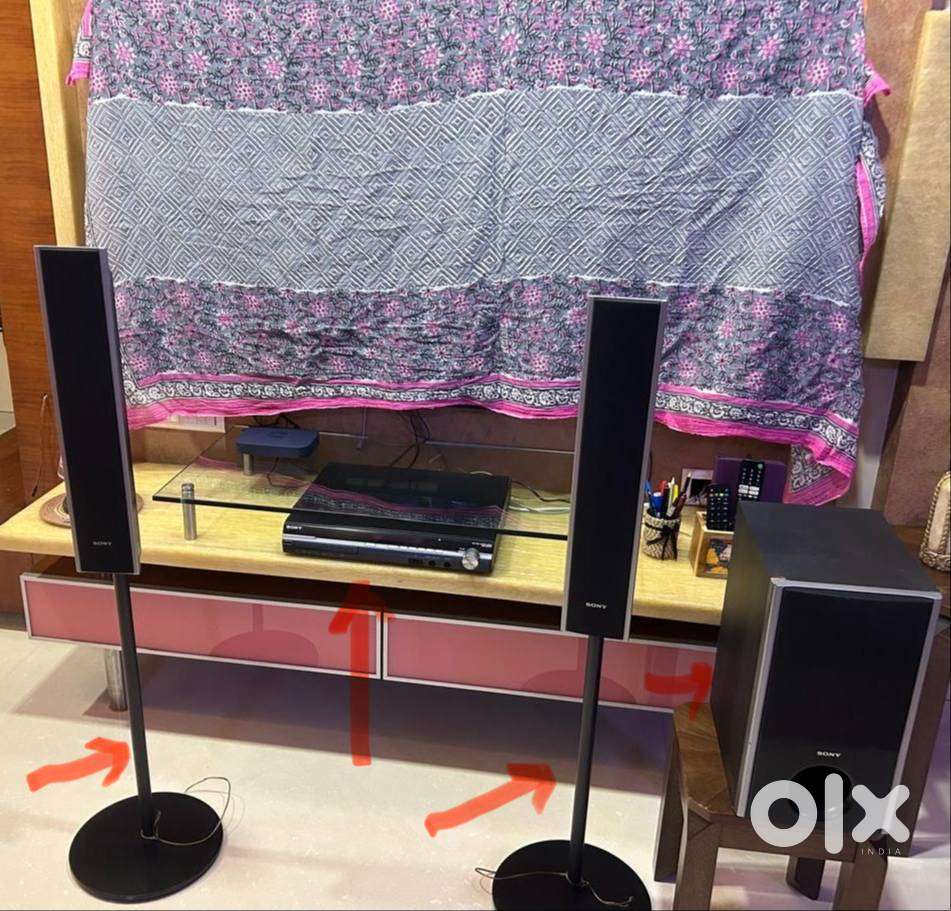 SONY Home Theatre system  VCR with Speakers + woofer