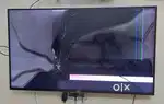 SONY-55inch-LCD-4K-3D TV with cracked screen for sale