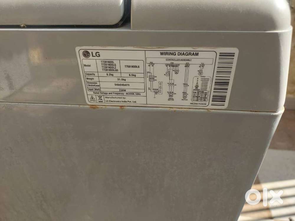 Automatic top load washing machine PCB defective not working for sale