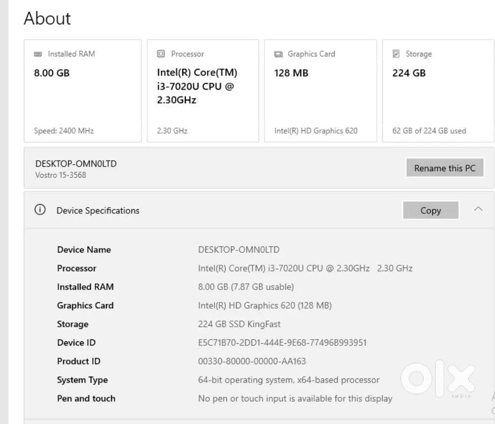 Laptop sell