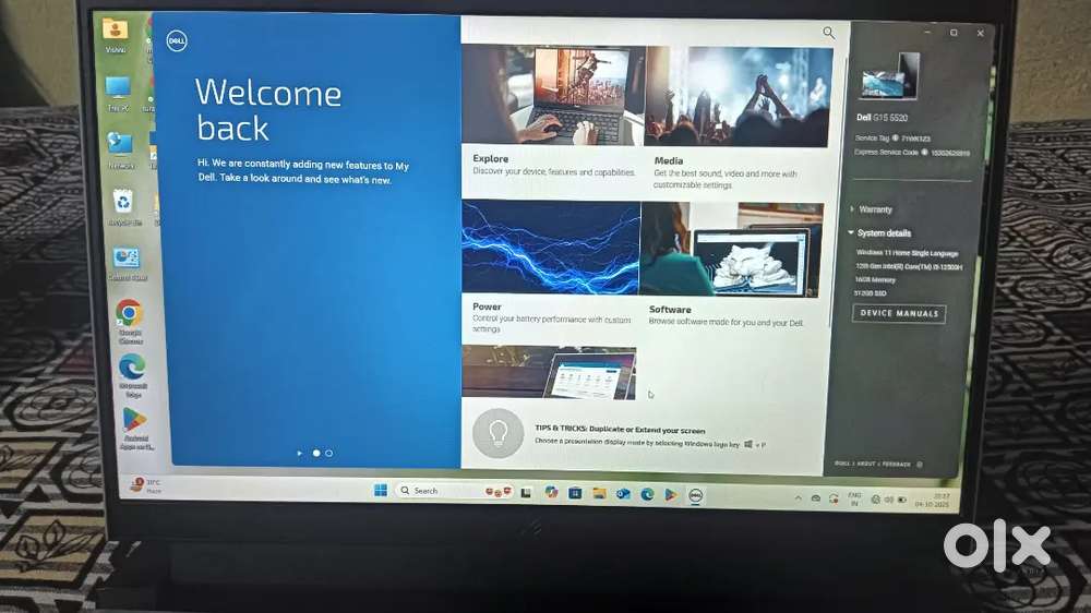 Dell laptop G15 5520 ( 2 years old brand new unused)