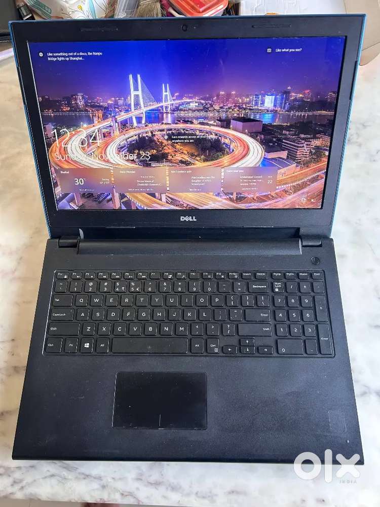 Dell Inspiron 3543  Intel I3 5th Gen  RAM : 8 GB  SSD : 256 GB