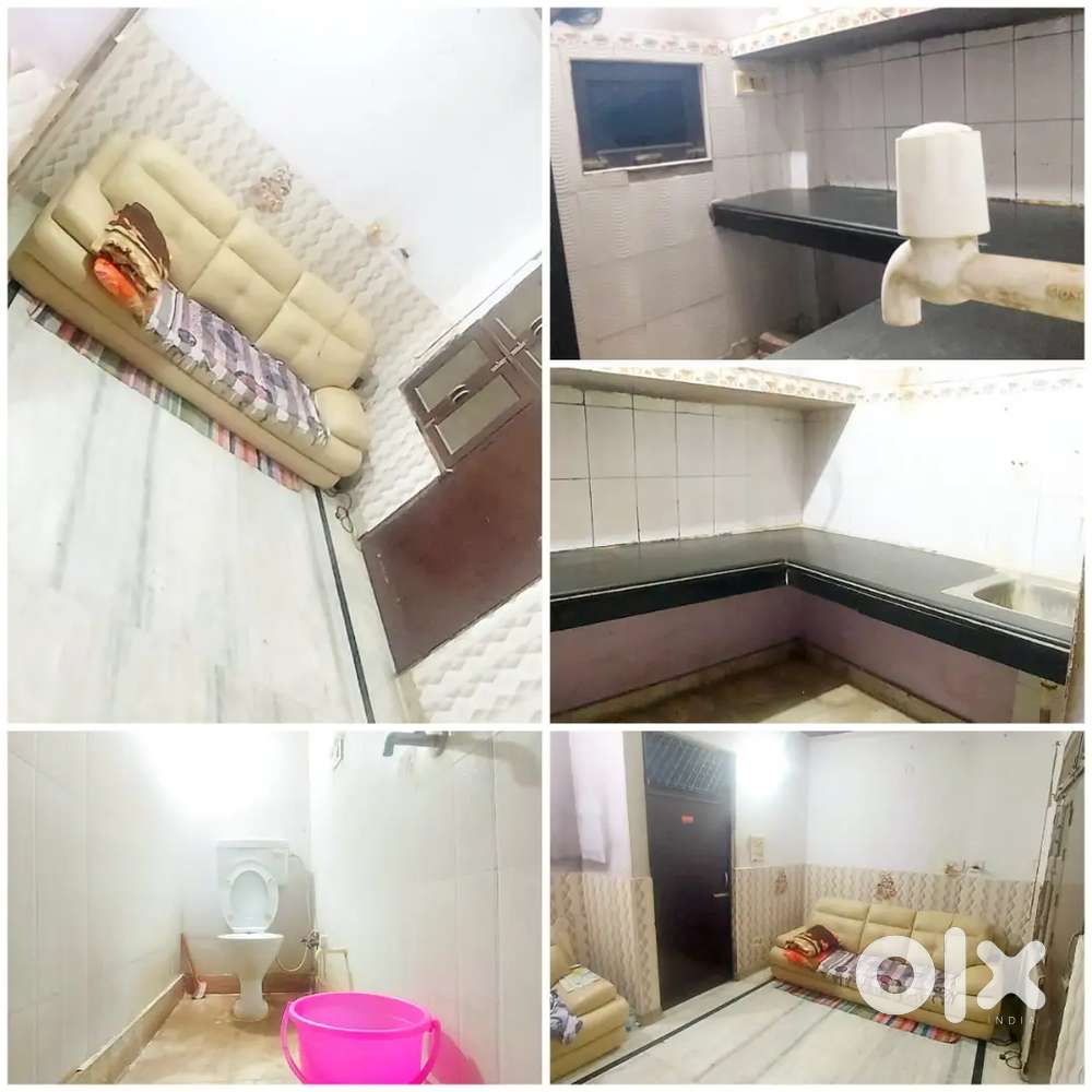 Big size room available with kitchen, washroom, and balcony