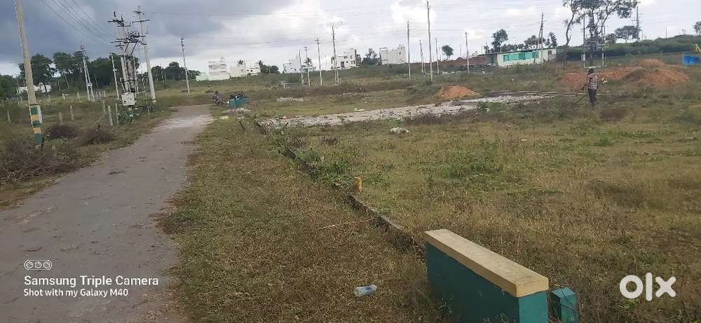 Site for sale,40*50, North-west corner,Rs.2699/ sq.ft