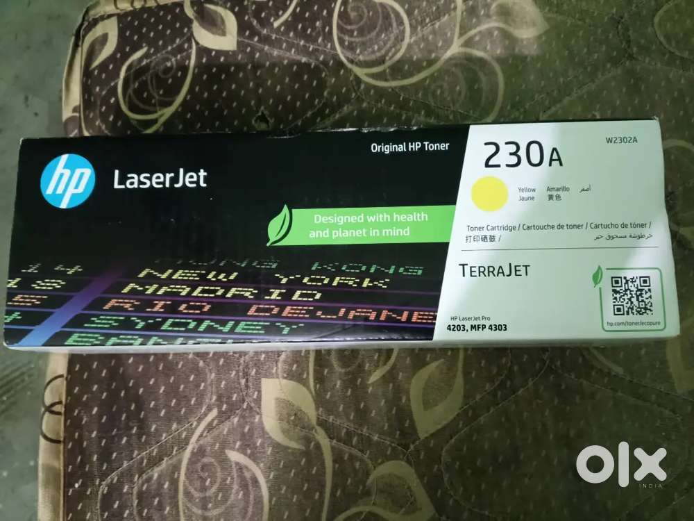 HP printer modal A230 yellow