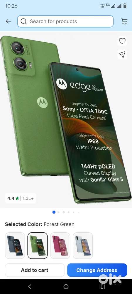 8+128 gb hai only 1  month 18 din old hai