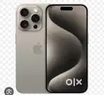 I phone 15 pro 128 gb new cloure Natural Titanium