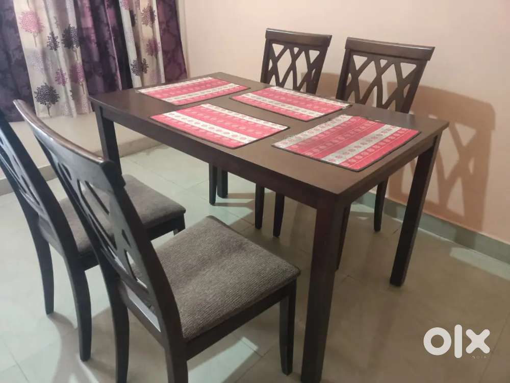 sofa and dining table