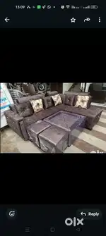 Brand new sofa L safe All colour available