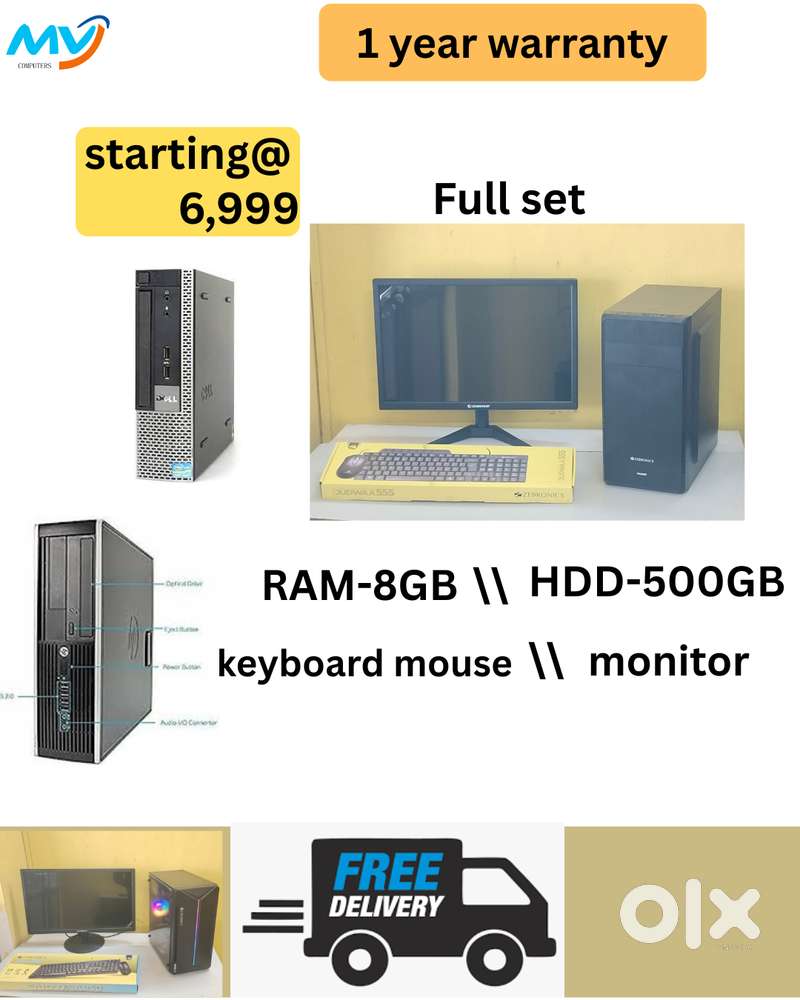 1 - Year Replacement Warranty  Free Installations  Same day delivery