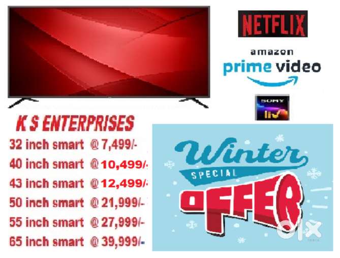 WINTER SALE 50 INCH GOOGLE TV, 4K UHD, VOICE COMMAND @ 21,999/- ONLY