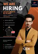 JOB VACANCY AVAILABLE IN LUCKNOW