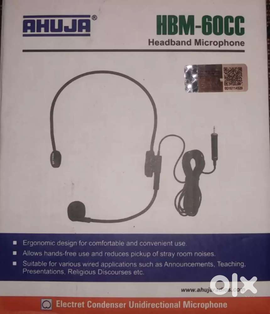Ahuja headband Mic