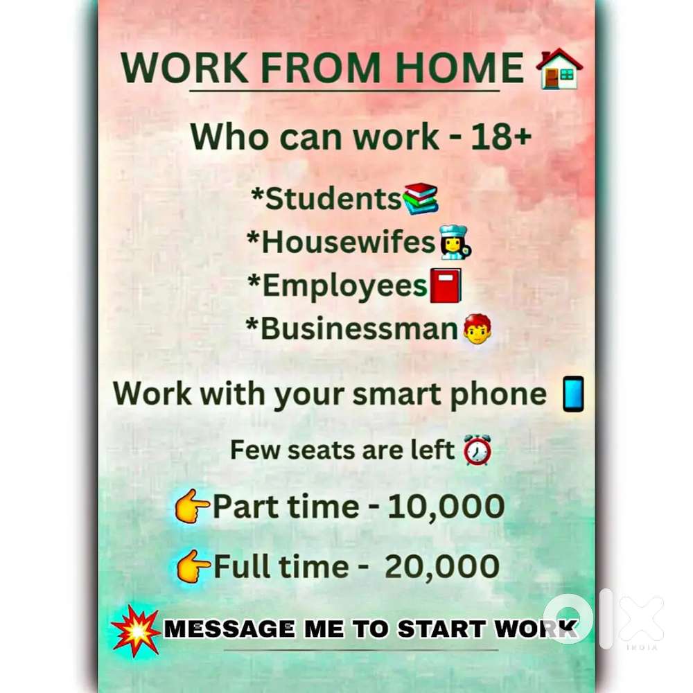 name is sujata yadav  work-from-home (Student, housewife, job person)