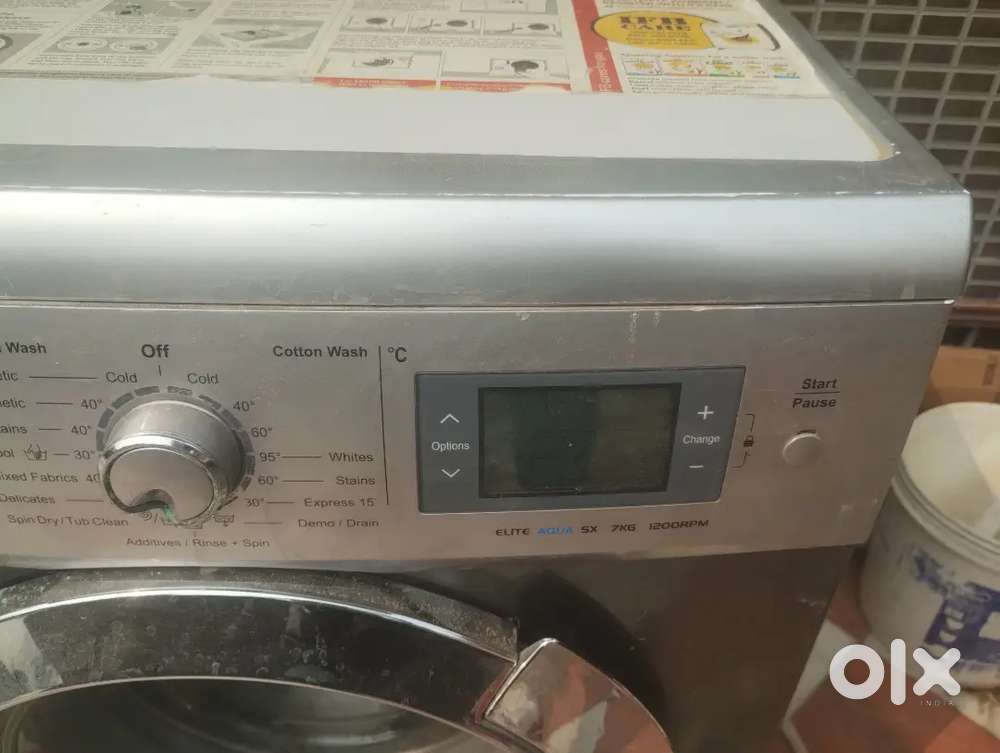 WASHING MACHINE FULLY AUTOMATIC IFB MAKE IN EXCELLENT,  WORKING  7KG
