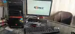 Company computer core 2dou windows 7 15 inch monitor LCD keyboard mous