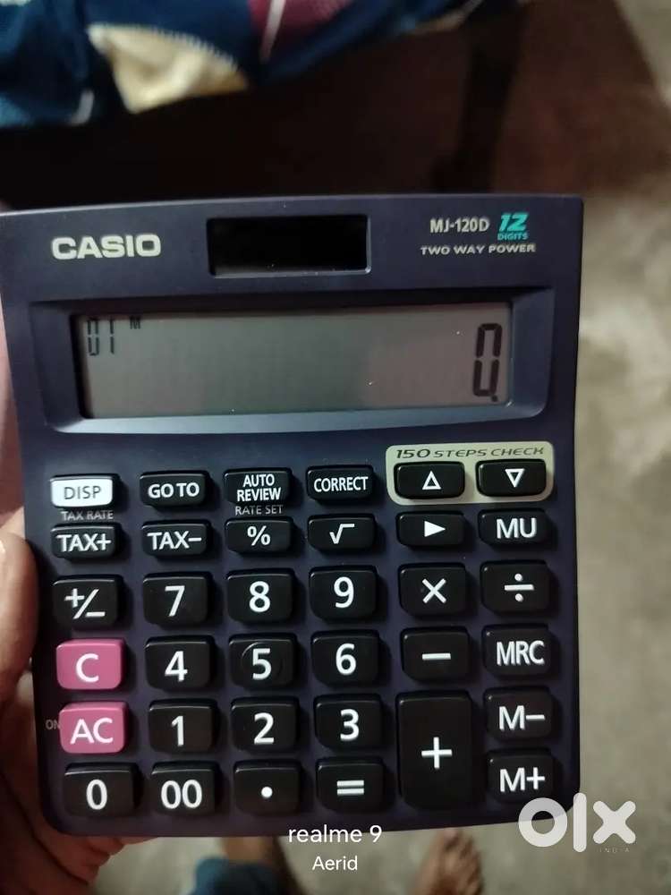 CASIO MJ-120D 12 DIGITS  CALQLATER